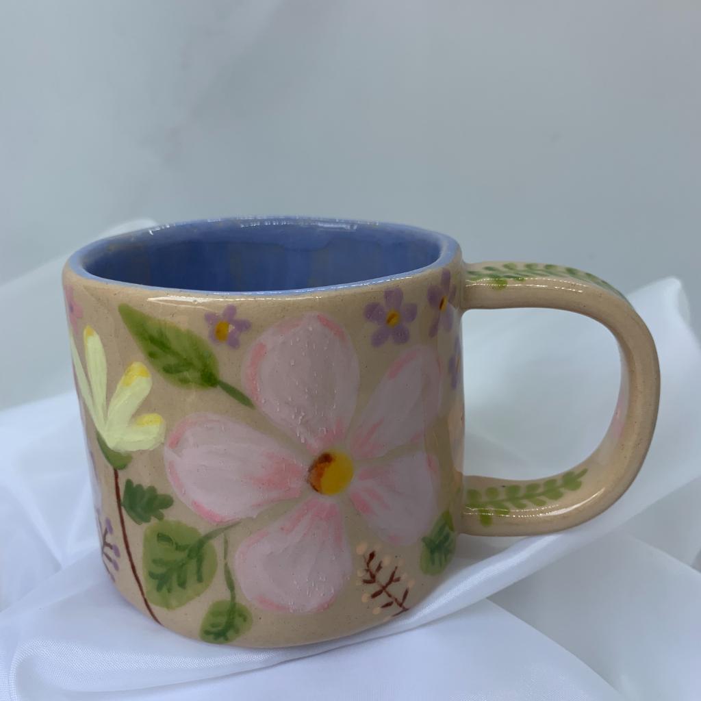 Mug ilustrado flora 2  - anama casa creativa