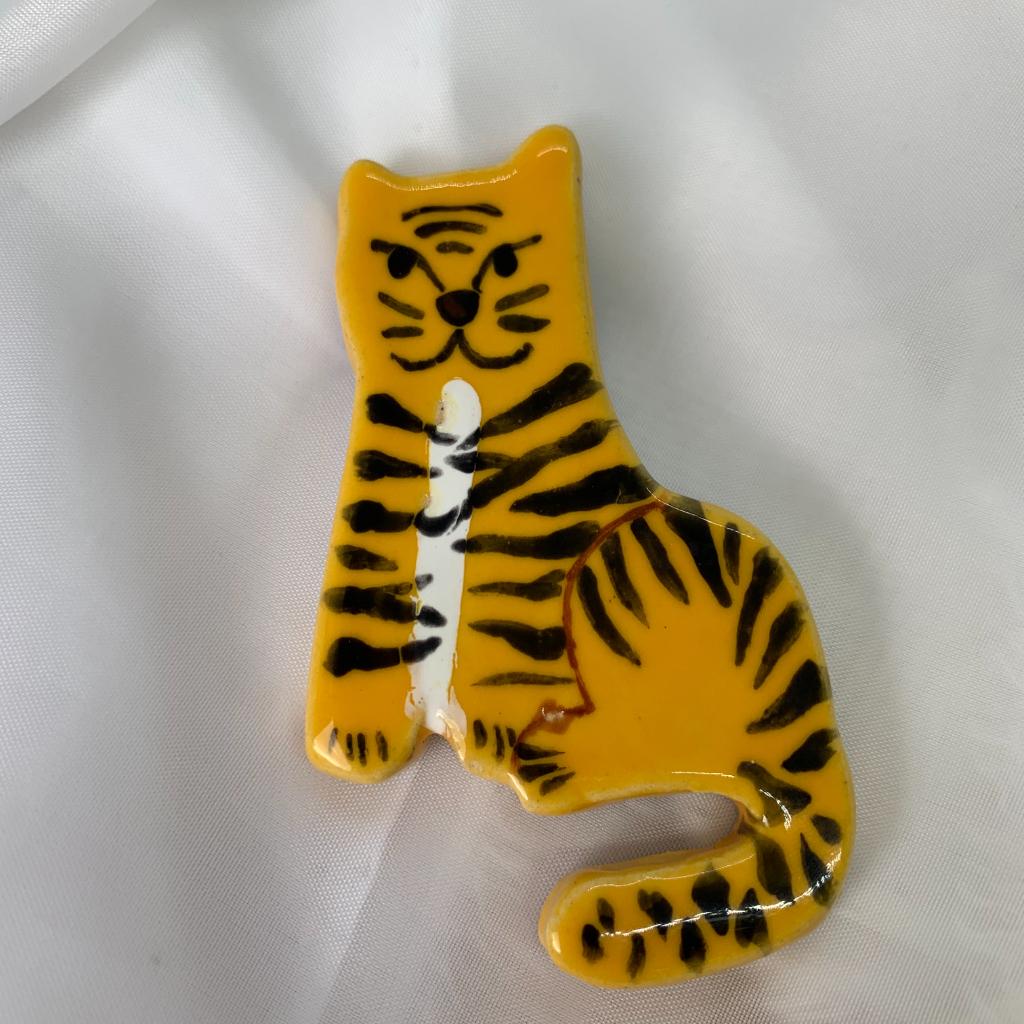 prendedor tigre - anama casa creativa