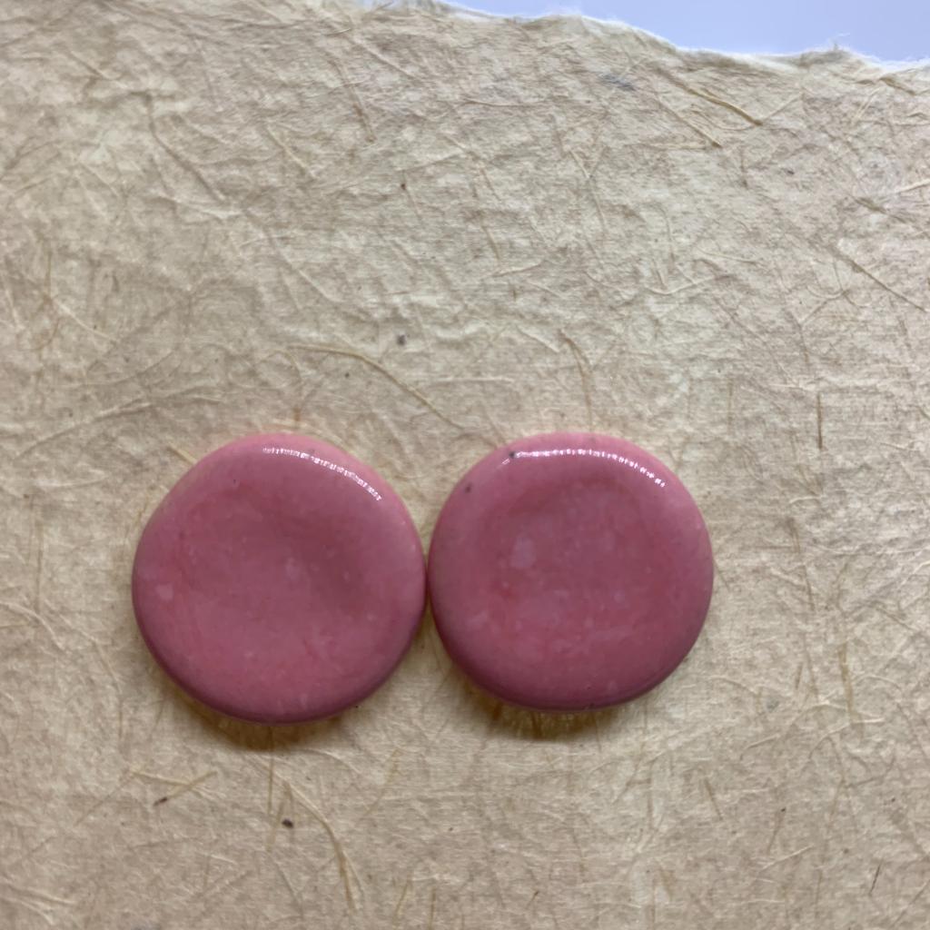 Topos redondos rosados - anama casa creativa